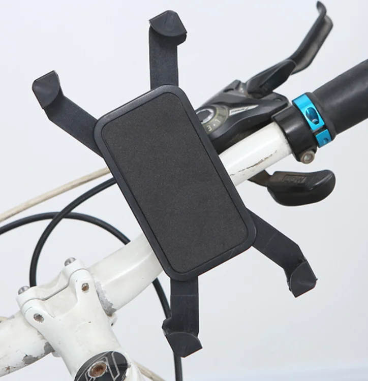 Universal Bicycle Phone Holder Motorcycle Mobile Cellphone Holder Bike Handlebar Clip Stand GPS Mount Bracket