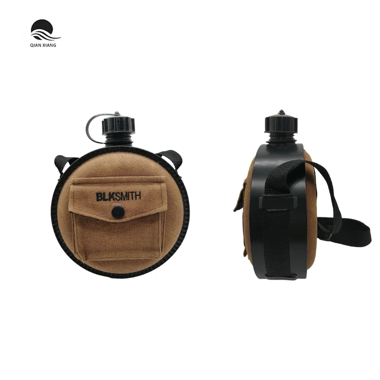 Modern Mountaineering Camping Camouflage Water Canteen Wool Felt Canteen