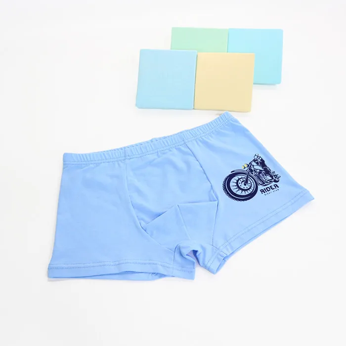 
RTS 4-14 Years Children Qute Printing Organic Cotton Baby Kids Underwear 
