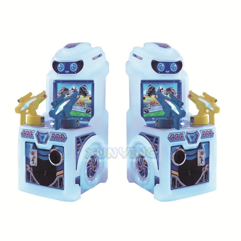 Mini Kids Games Machine Coin Operated Gun Shooting Game Machine For Amusement Park