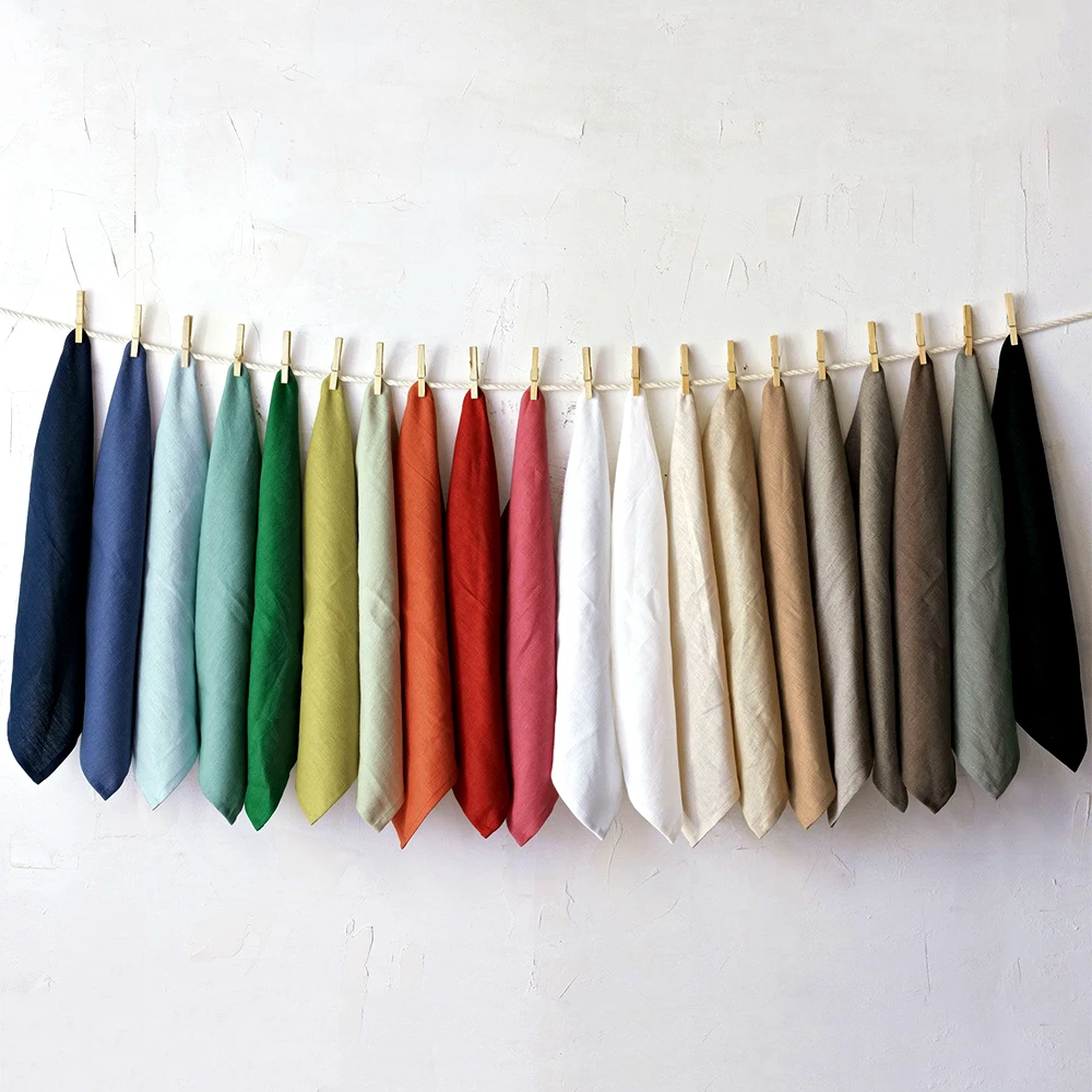 Подгонянный дышащий и сухой легкий теплопроводность влагопоглощение Cotton49 % linen51%