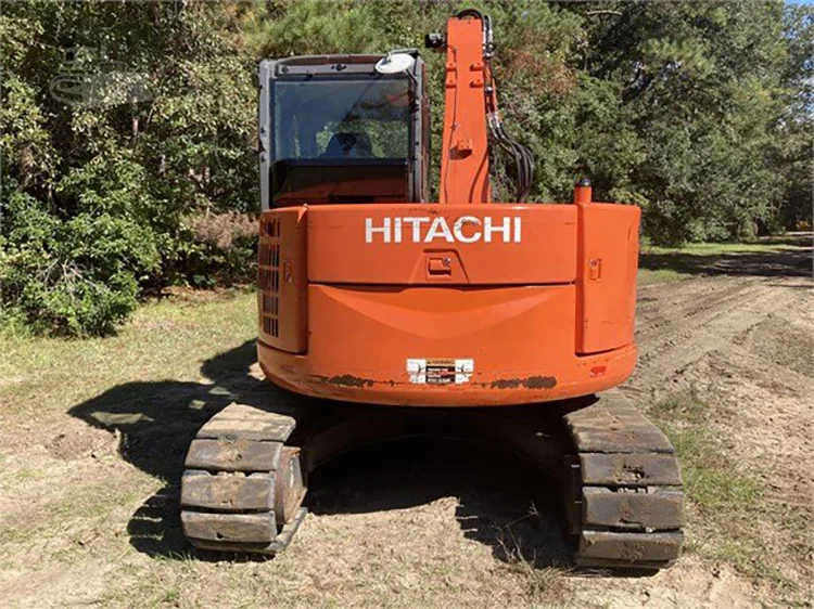 Original 7.5 ton hitachi ex75ur for sale ex75 EX75UR-5 used excavator ZX75 ZX 75 with Isuzu injection engine on sale