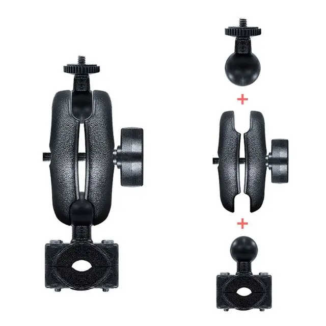 Metal Motorcycle Bicycle Camera Holder Handlebar Mirror Mount Bike Bracket for GoPro Hero 9 8 10 Phone Action Camera Accessories