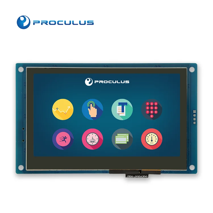 Product 4.3 Inch  uart display Lcd Touch Screen 320*240 Hmi Panel lcd touch screen panel universal touch screen control board