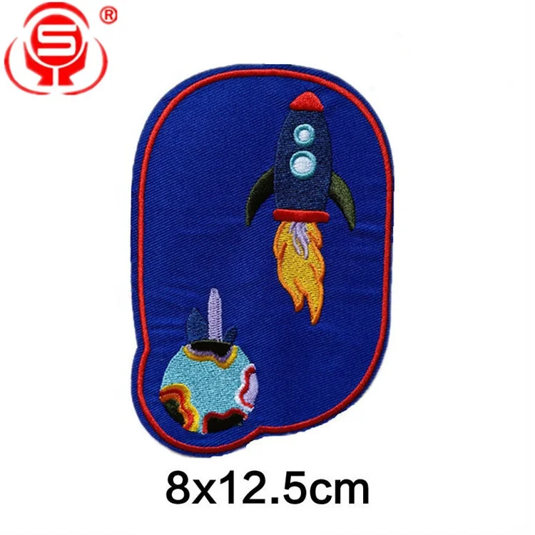
High-quality Embroidered Sew or Iron-on Patch for Clothing Accessories 