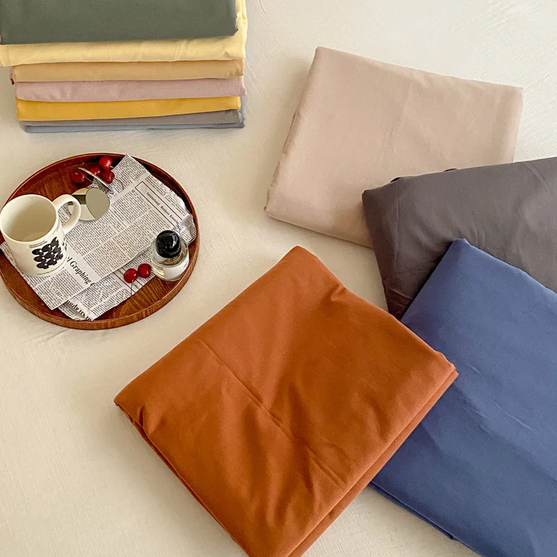 High quality 100% cotton pure cotton bed sheets wholesale without pilling No fading bedsheet