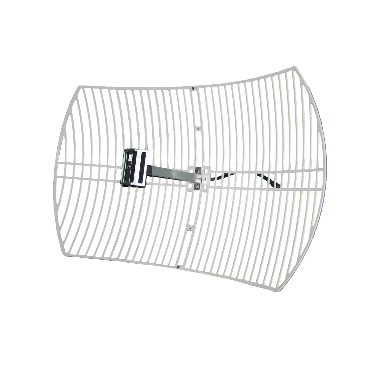 2.4GHz 24dBi Gain Die Cast Grid Antenna Mesh Parabolic Dish Antenna for huawei radio ZTE mikrotik