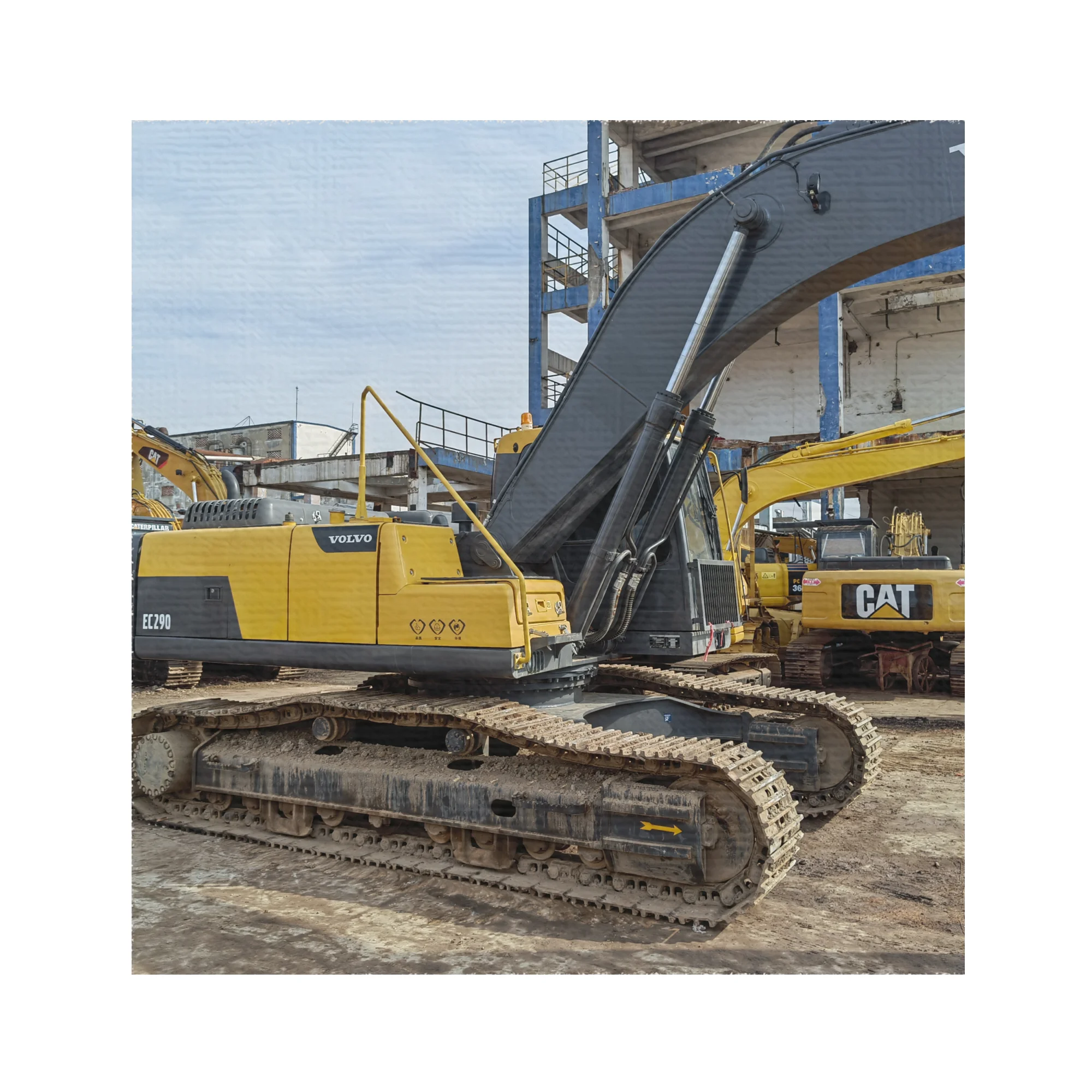 Used High power Volvo EC290 Hydraulic Crawler Excavator cheap For Sale