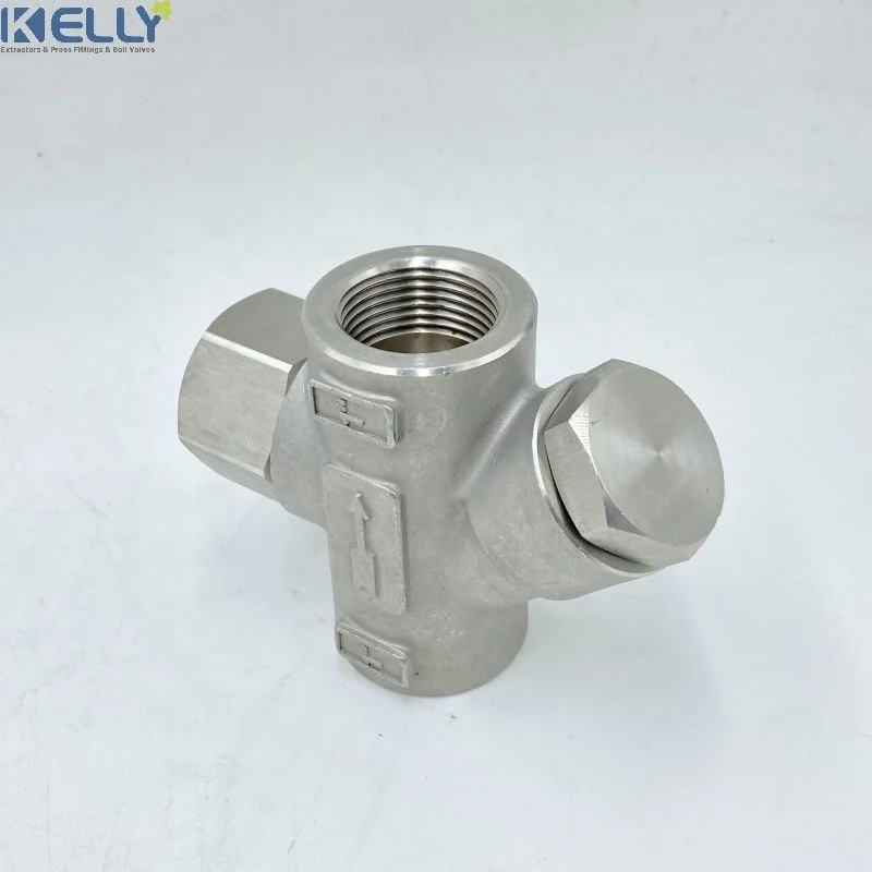 Y12X-16P Stainless steel 304/316L air reducing valve with pressure gauge