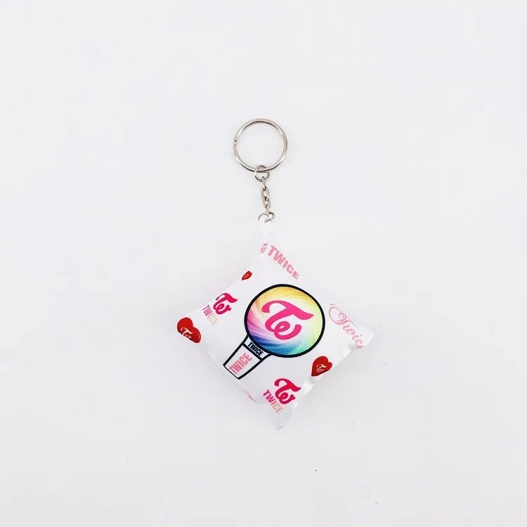Mini Dakimakura Keyholder Cute Plush Small Pendant Cute Toy Doll Anime Keychain Pillow Holder High Quality Pendant Keyring