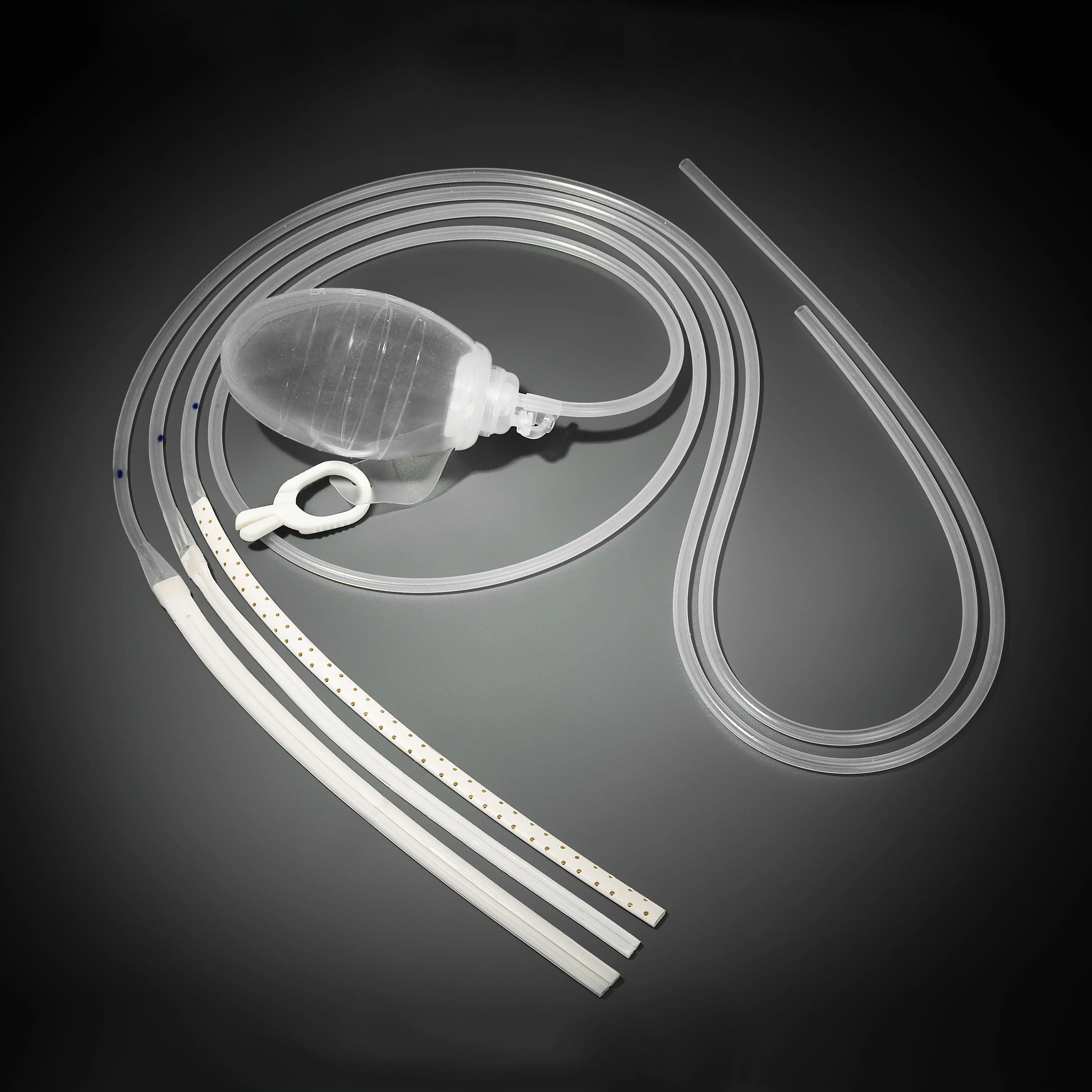 High quality 400ML Silicone Wound Drainage System With 4mm Tube