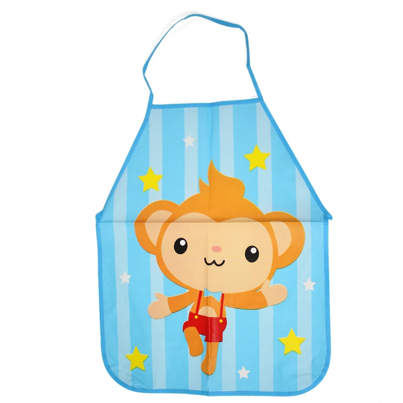 Adjustable Custom Print Logo Design Cotton Polyester Pure Color  Cooking Food Man Women Garden Bib Chef Kitchen Apron