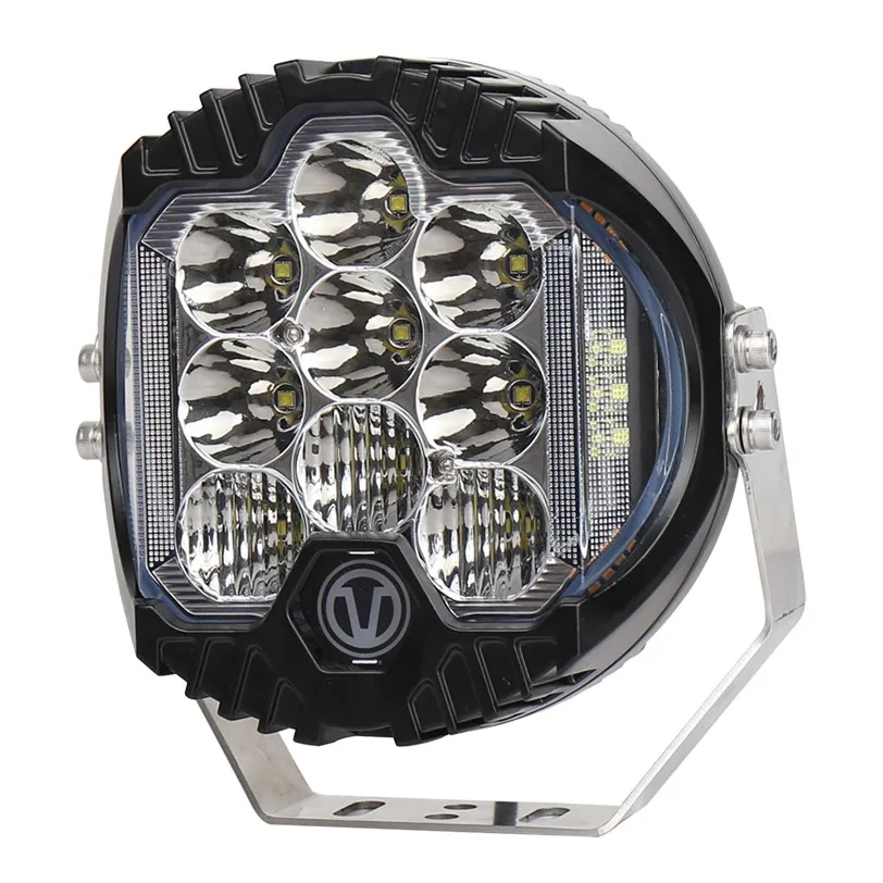 7 дюймов 90 Вт Светодиодный прожектор яркий белый drl Круглый Свет jl аксессуары для jeep wrangler