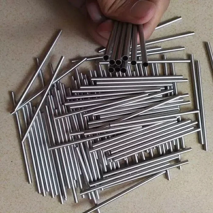 ASTM 300 grade OD 4.5mm 304 316 small diameter micro size capillary Medical stainless steel capillary pipe