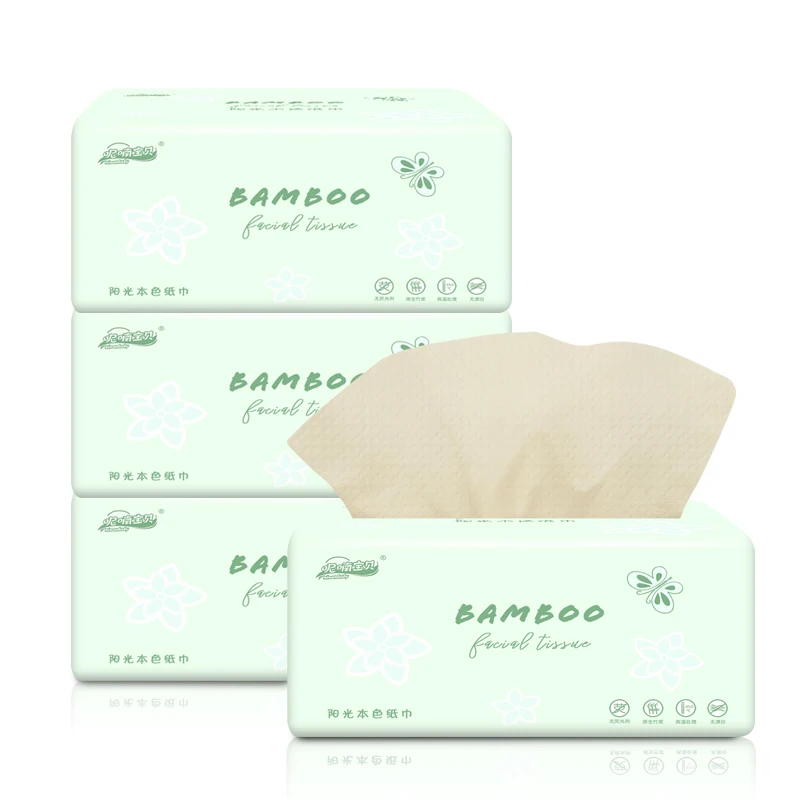 Eco-friendly Bamboo Tissue Virgin Pulp Tissue Facial Newest Design Luxury Tissues