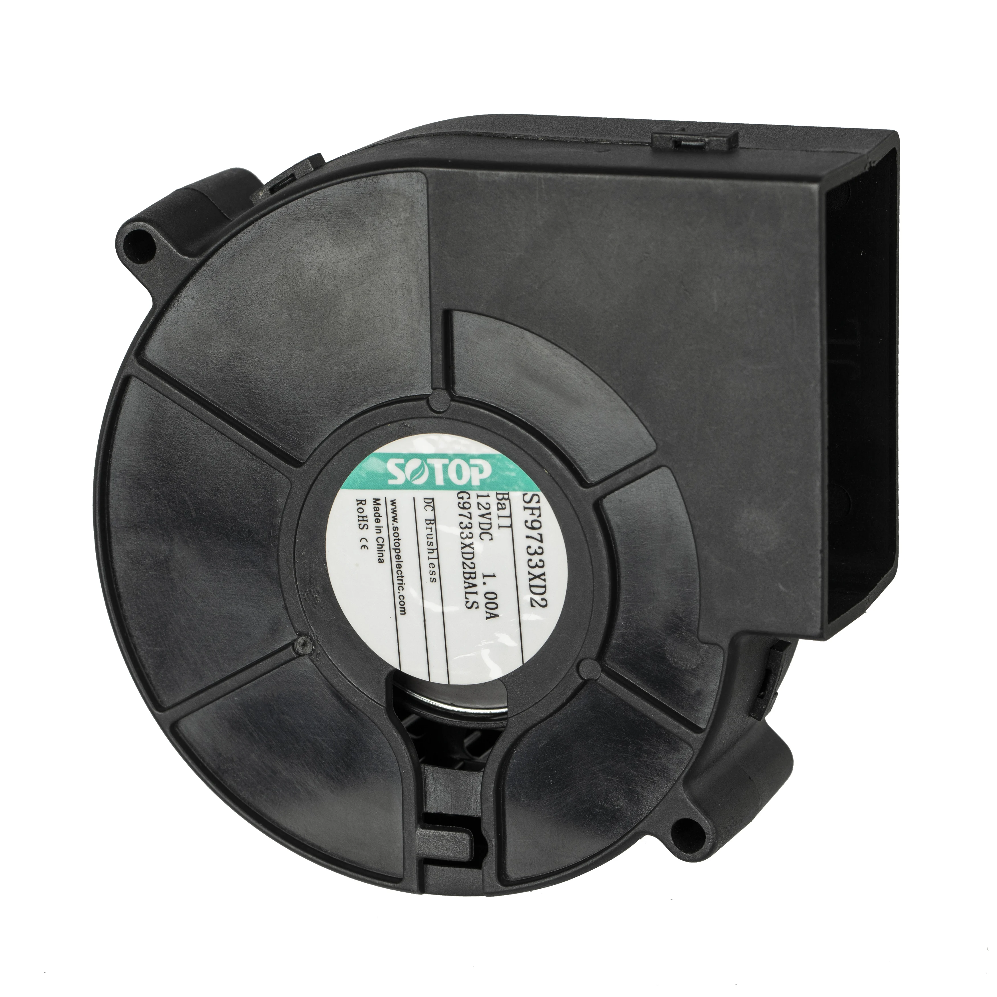 90mm 97x33mm high pressure mini brushless vertical Centrifugal intake exhaust dc cooling fan blower