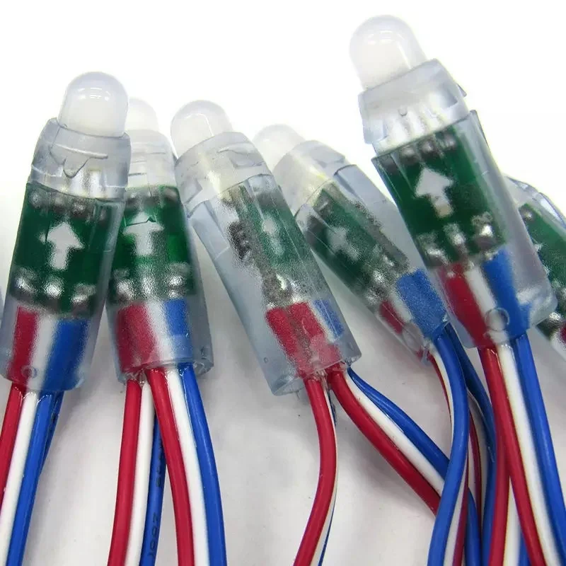 Светодиодное пиксельное освещение TP RGB WS2811 12 мм для украшения если один светодиод сломан другие светодиоды