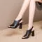 Women High Heel Platform Shiny PU Evening Boutique Party Heeled Sandals Ladies Gold Dress Sandals Shoes