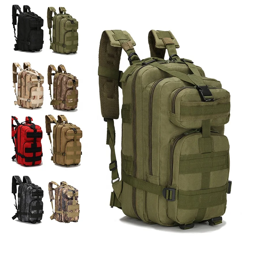 Walking Zipper Emt Responder Admin Black Molle System Rucksack Bags Tactical Backpack No Shipping Fee 25L-30L
