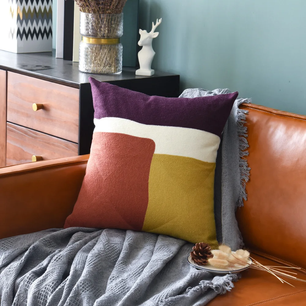 Wholesale Custom Throw Pillow Decorative Tufted Cushion Cover For Home Bedroom Decoration Cushion Covers For Sofa