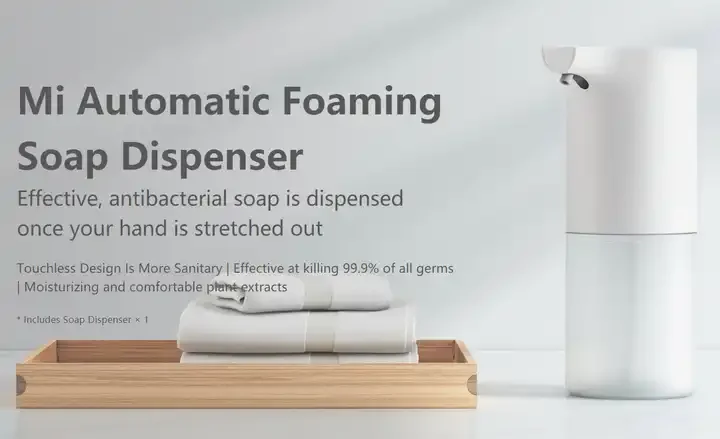 Original Xiaomi Mijia Automatic Washing Hand Machine Set Induction Soap Machine Antibacterial  Mi Home Hand-Washing Machine