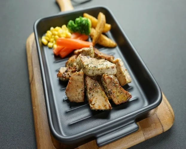 Tuna Steak 3 Kinds Japanese Soy Spicy Lemon Anchovy Sauce Seafood Dishes Seasoned Fish Frozen Fillet Meat