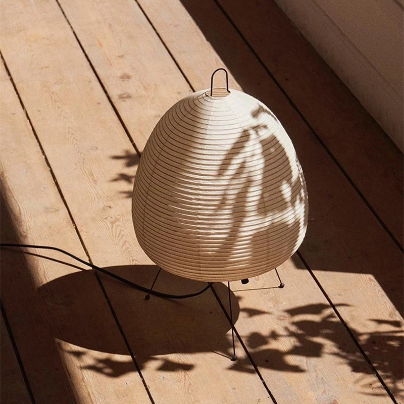 New Modern Japanese Style Tripod LED Table Lamp For Living Room Bedroom Study Hotel Decoration Lighting