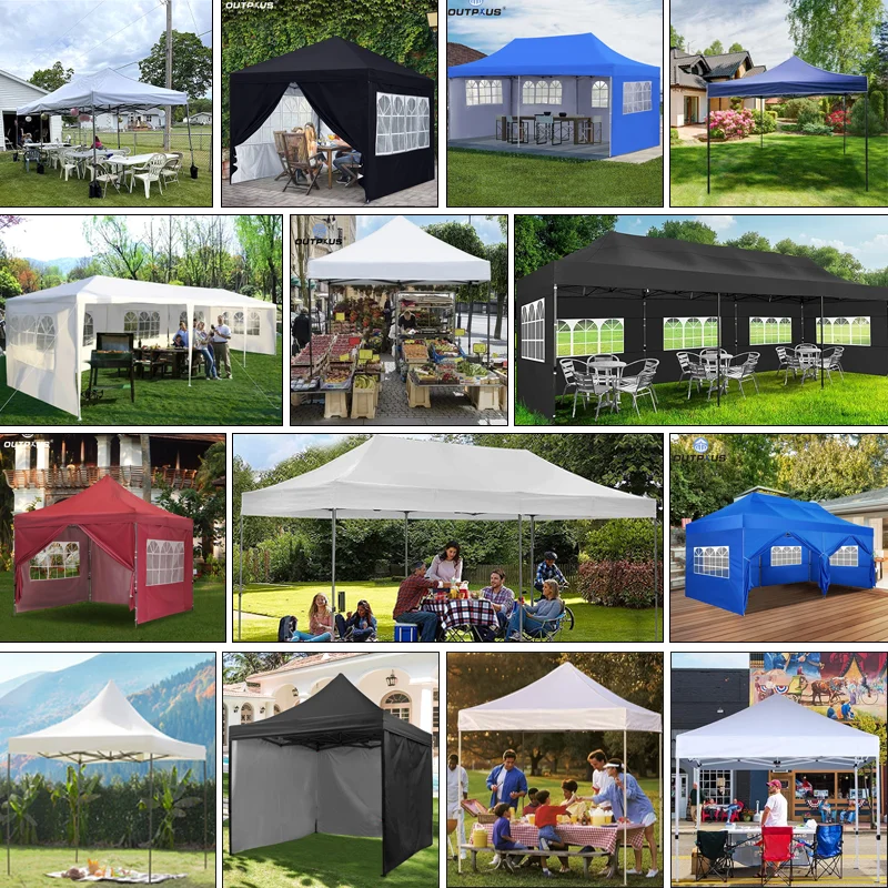 outdoor wedding party marquee tent custom pop up UV and Rain Protection tent Folding Garden canopy Tent