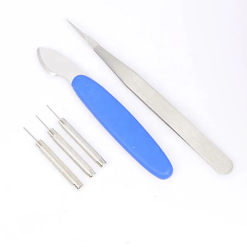 Watch Repair Tool Kit Adjustable Professional Metal Link Remover Watch Back Case Opener Band Strap Link Pin Tool