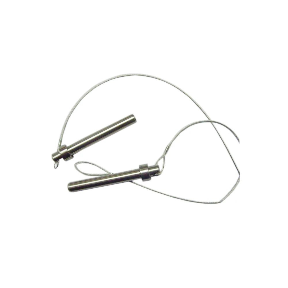 Stainless Steel Quick Release Lock Pins with Rope Wire