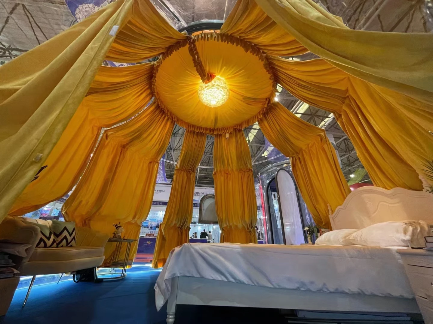 Fast Build Transparent Durable Geodesic Dome Tent Outdoor Hotel for dinning room wholesale luxury tent