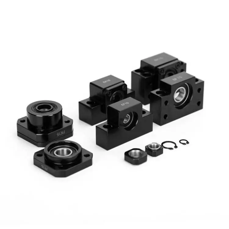 EK08 ball screw support fixed side unit shaft diameter 8mm