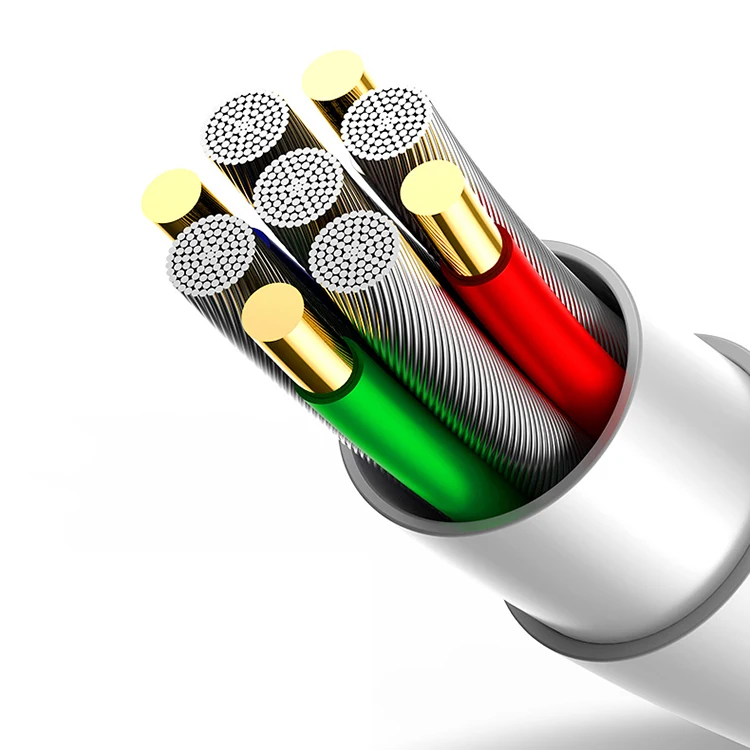 Высококачественный Оригинальный USB A 2,0 для подсветки, USB-кабель для зарядки, USB для iPhone12, Зарядные кабели типа «Папа-папа»