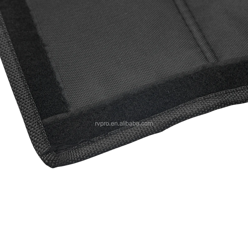 RV Door Shade Cover, Foldable RV Sun Shade Windshield Blackout Shower Curtains Coverage RV Accessories