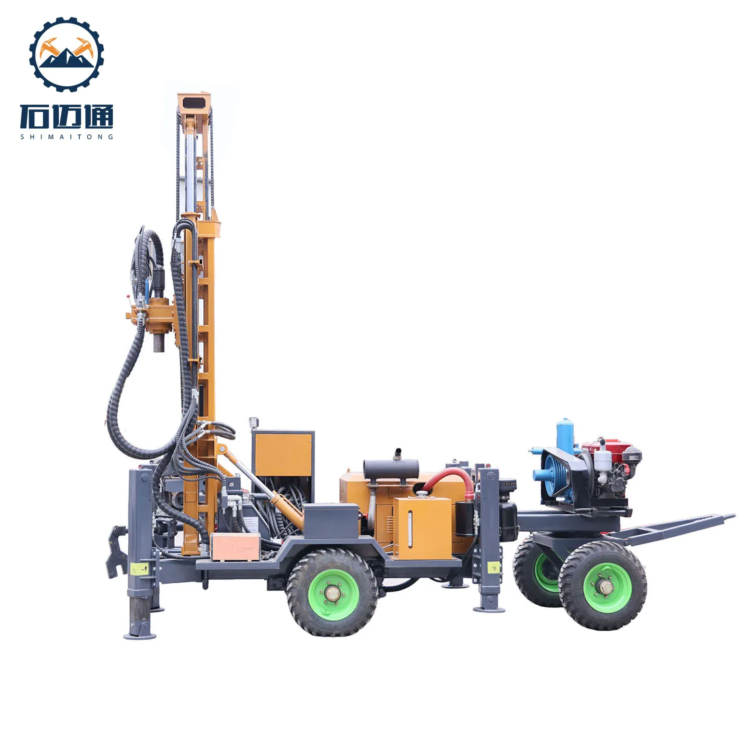 Diesel water well drilling rig price China supplier