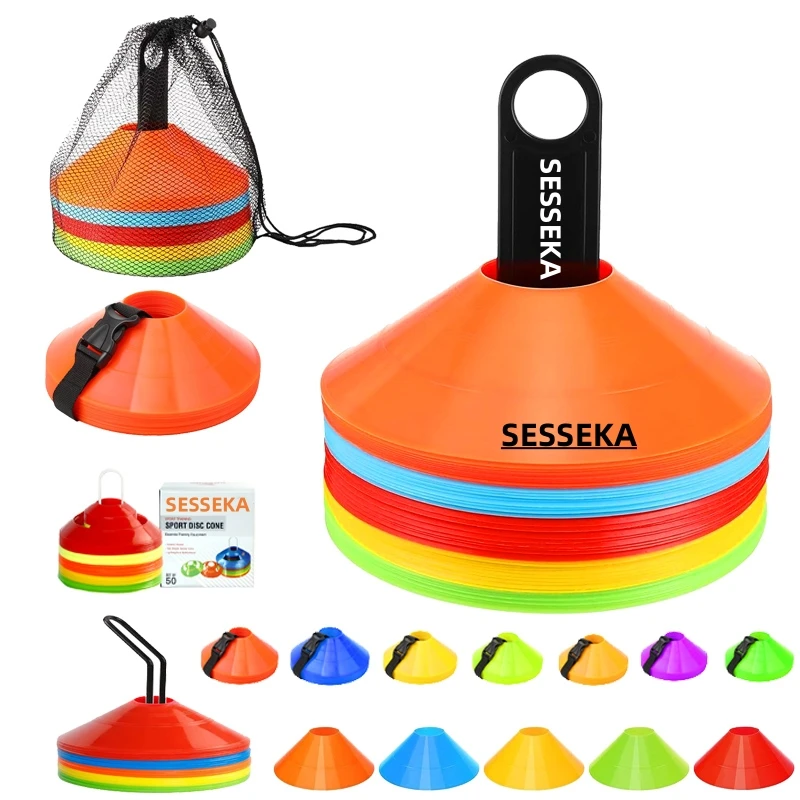 Cross border logo plate football training equipment logo cone logo plate obstacle circular mouth cone bucket plate agile ladder