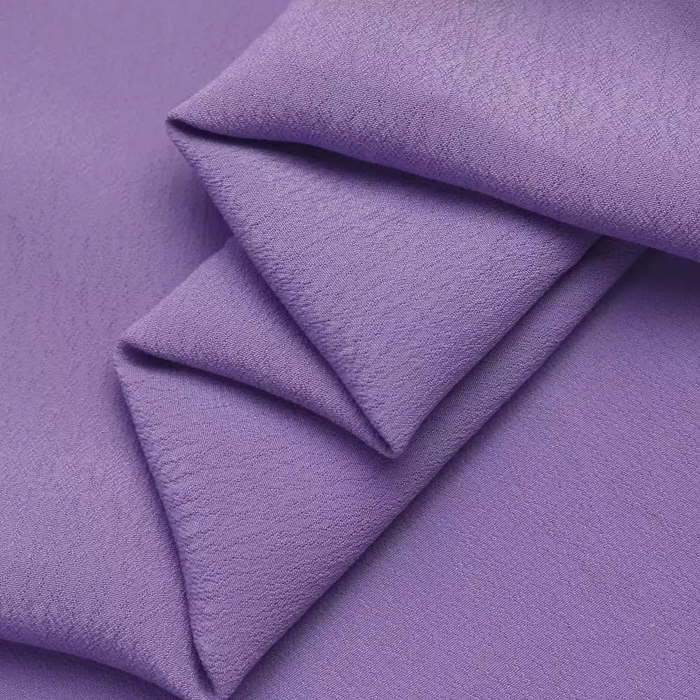 J18 100% Viscose Crepe Chinese Factory Fashion Fabric