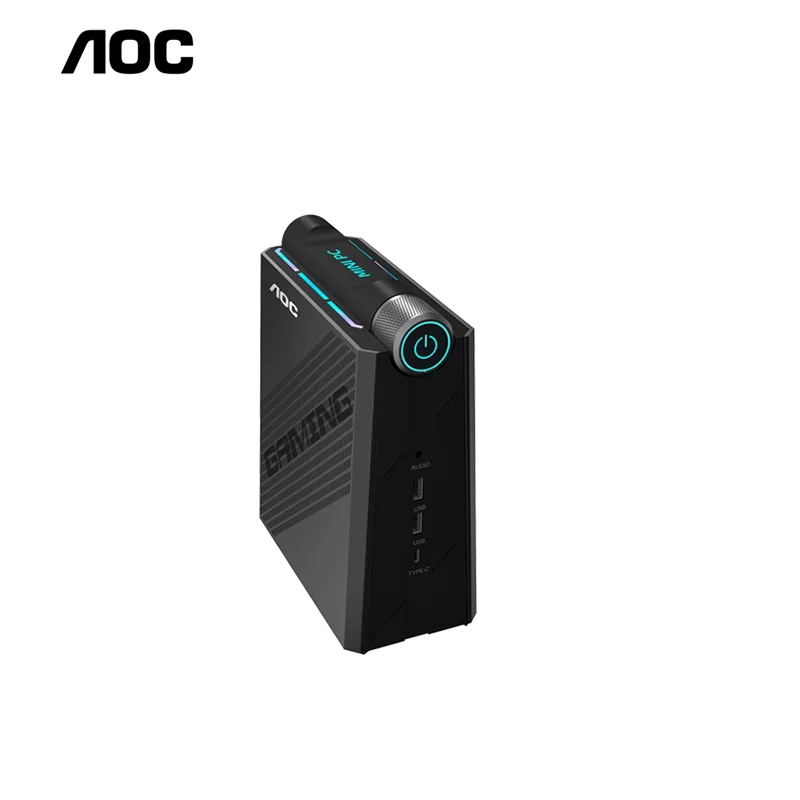 AOC Mini Mini Host MOSSM9 AMD Ruilong R9 5900HX Eight Core Office Home Game Mini Case Portable HTPC Desktop Computer