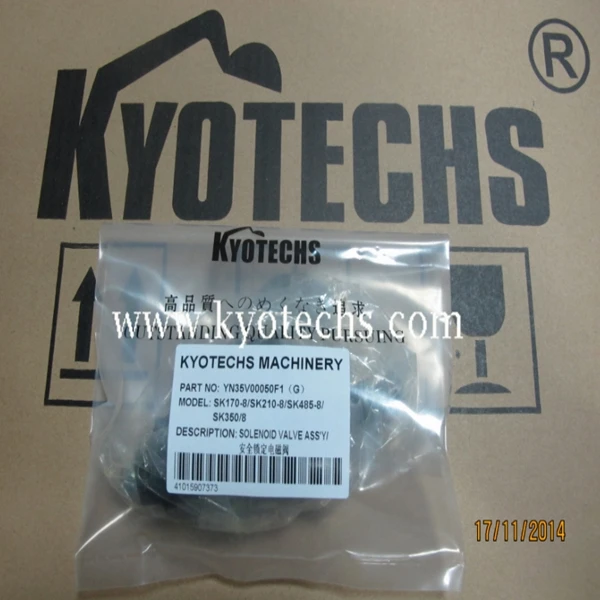 Fast Delivery Wholesale YN35V00047F1 YN35V00048F1 YN35V00049F1 YN35V00050F1 YN35V00051F1 Hydraulic Solenoid Valve 24v