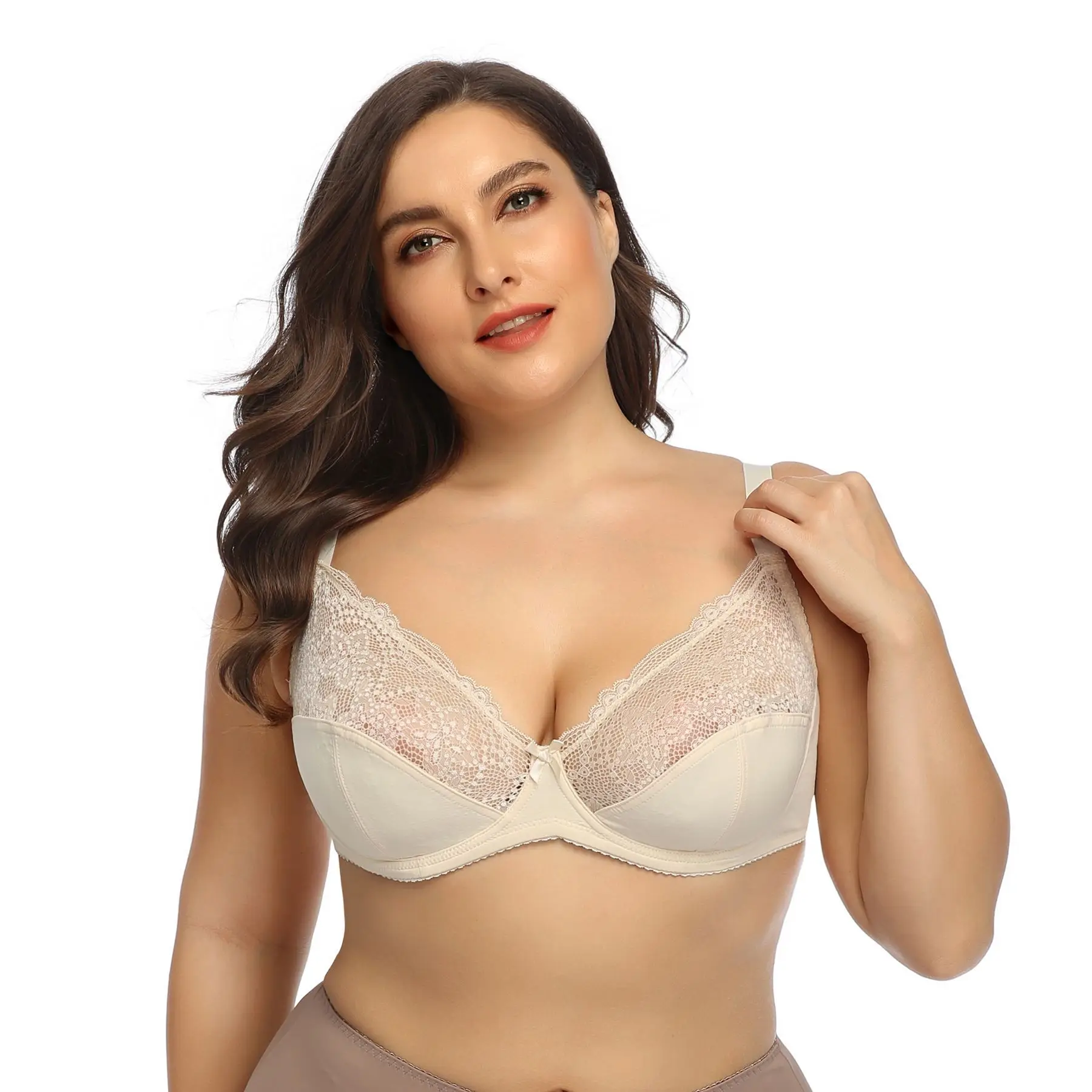 WB-17 New large size full cup lace bra sexy ladies underwear hot style factory direct sales