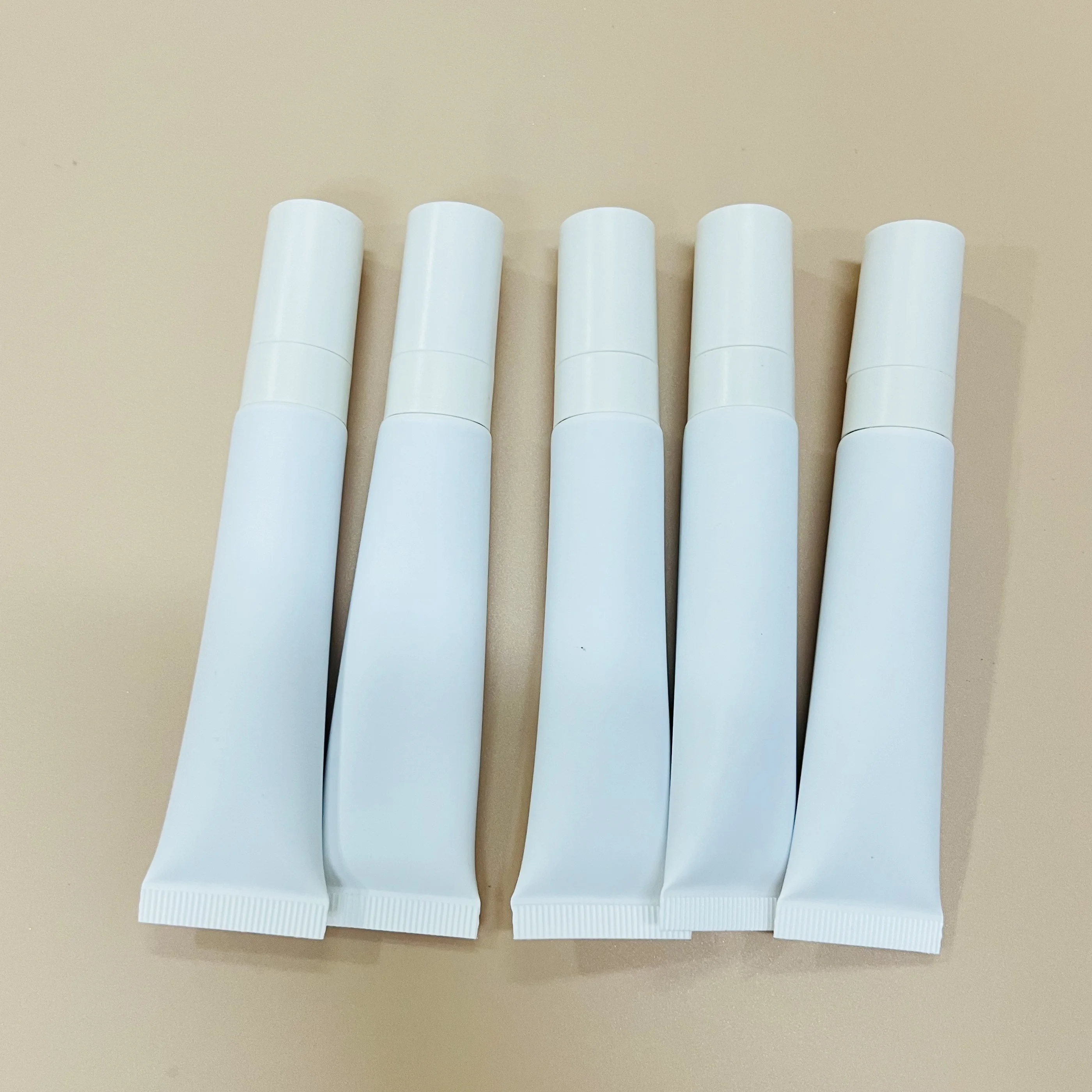 New arrivals white packaging custom logo glossy lip butter balm private label