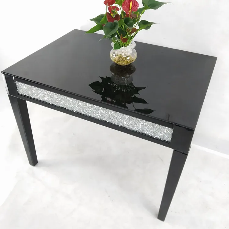 Стеклянный зеркальный плиточный обеденный стол прямоугольная простая Модная современная маленькая квартира производители питания