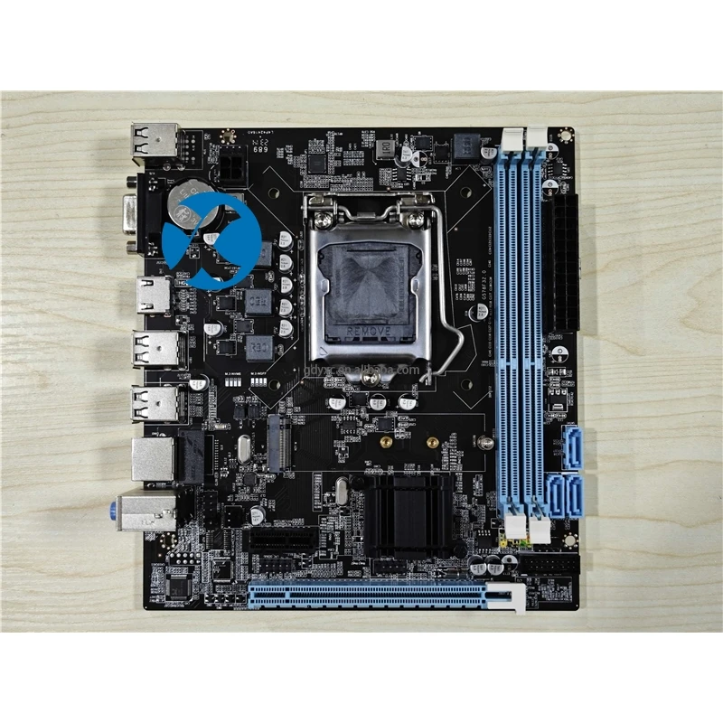 M.2 NVME H61 Motherboard DDR3 LGA 1155 H61 chipset PC Mainboard Computer mATX board for Intel