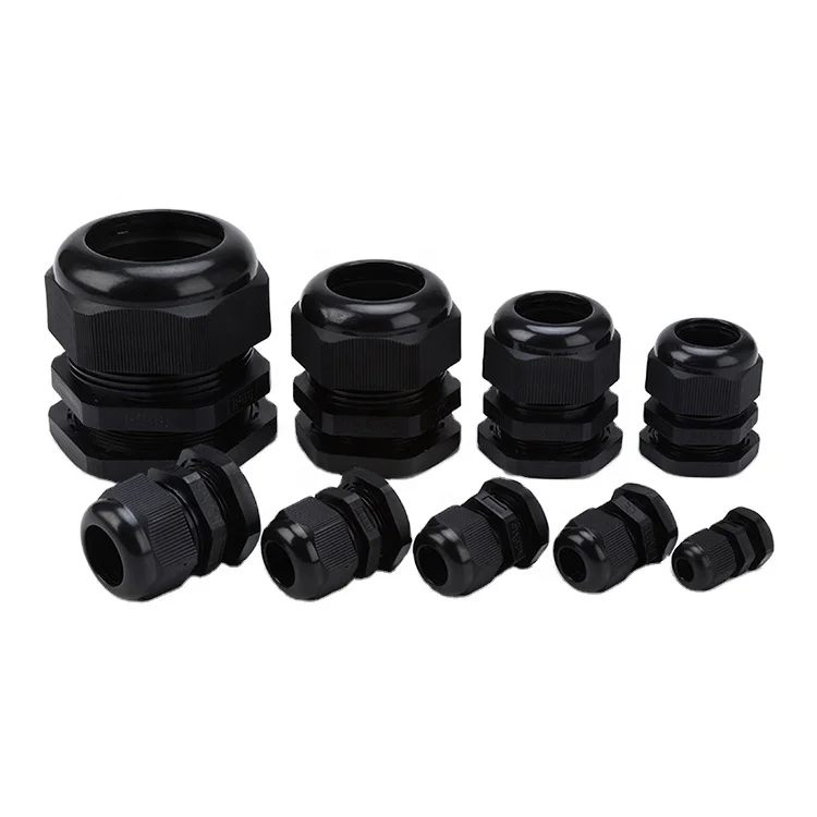 
Nylon plastic flat hole thread type cable gland supplier with cheap price 