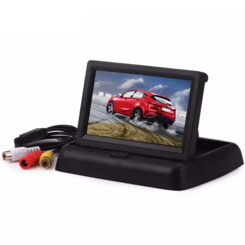 Hot-selling  LCD with HD Rear View Digital Display NTSC PAL Car  4.3 Inch Wired Portable Monitor