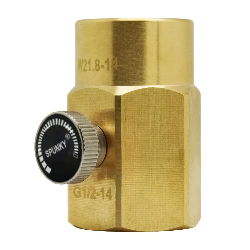 2023 Hot sale Mini CO2 Refill Adapter Household soda Bottle Soda Water Cylinder CO2 Filling Connector cartridges