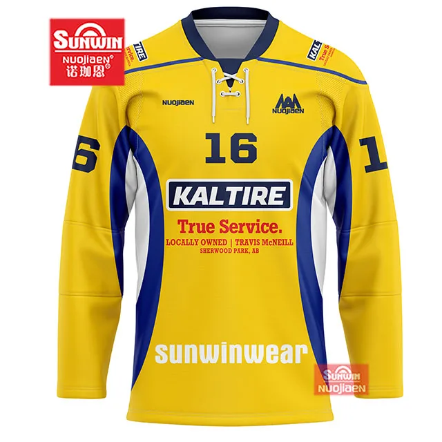 Hot Selling New Style Customize Printing Latest Fashion  Quality Hockey Jersey Sublimation