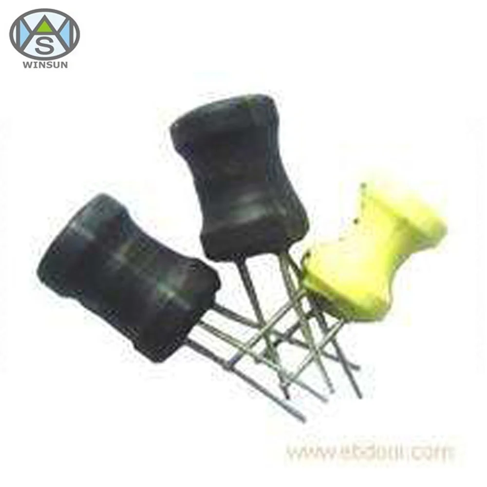 3 Pin радиальные этилированный индуктор черный 0608 ферритовый сердечник барабана Индуктор для компьютеров