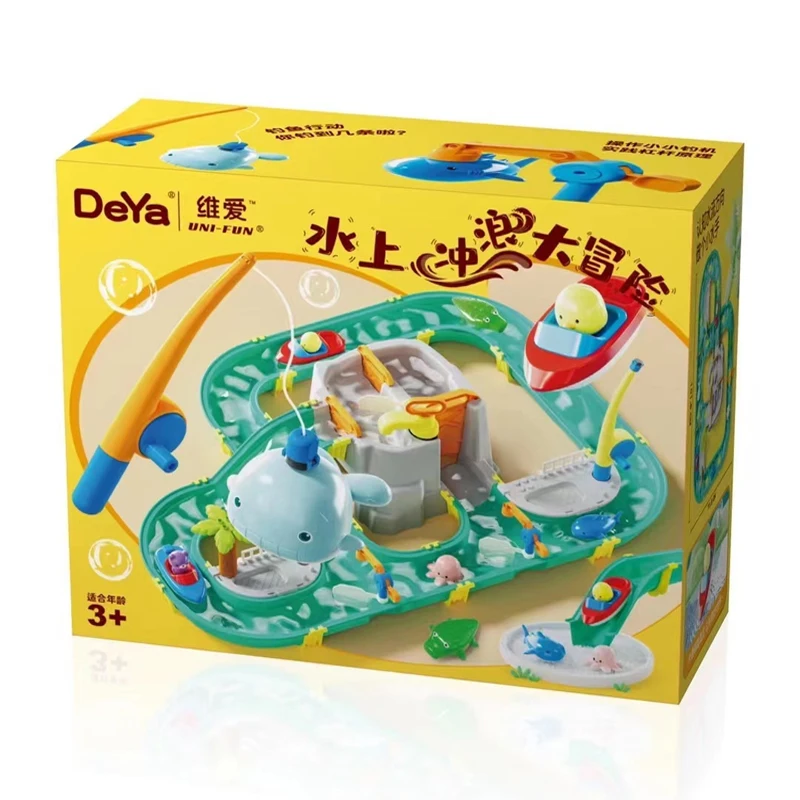 Крытая Рыбная игра рафтинг приключенческая детская большая аквапарк трек водная игрушка для подарка на день рождения