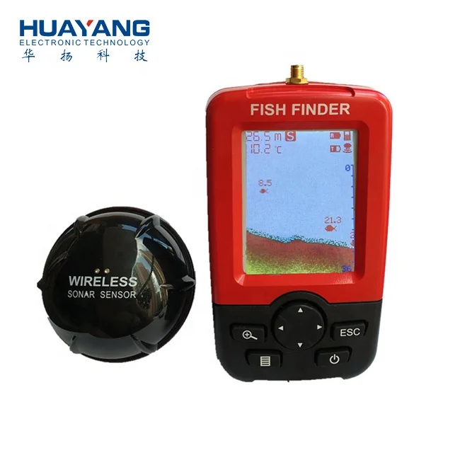 XJ-01 Handheld mini Wireless Sonar Sensor Fish Finder for fishing enthusiast or fisherman